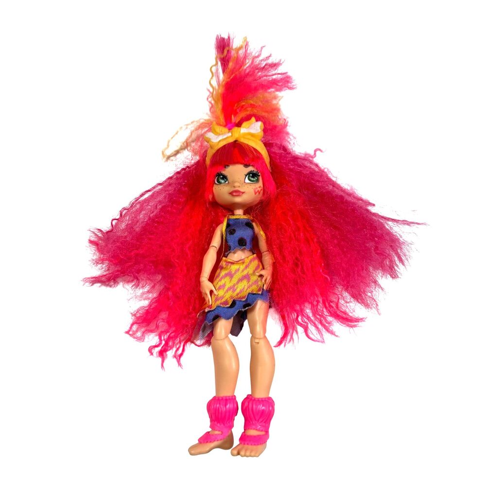 Cave Club Doll EMBERLY Prehistoric First Friends 8" Mattel 2019 Poseable Fashion